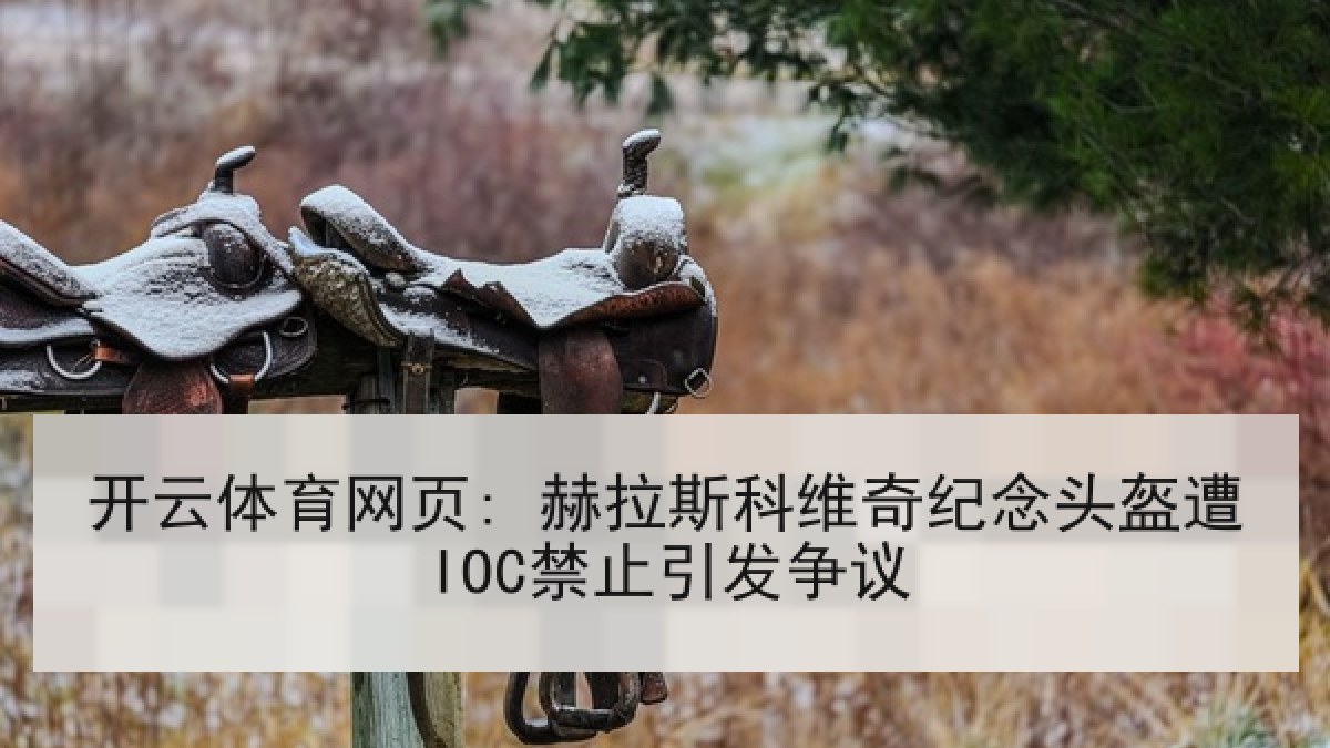 开云体育网页: 赫拉斯科维奇纪念头盔遭IOC禁止引发争议 开云体育网页: 赫拉斯科维奇纪念头盔遭IOC禁止引发争议
